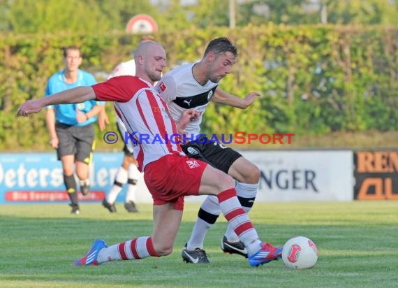 Testspiel SV Spielberg - SV Sandhausen im Talberg-Stadion (© Kraichgausport / Loerz)